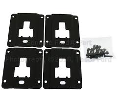Bed tie downs anchors part number: 2017 2018 Ford Bed Standard Interface Plate Kit Hc3z 9928408 Aa Tascaparts Com