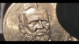 The grant memorial gold dollar (buy on ebay) was issued to mark the 100th anniversary of ulysses s. 2011 P Ulysses S Grant Us Presidential Dollar Coin With A Rim Edge Mint Error Youtube