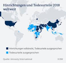 Als die verfassung der bundesrepublik 1949 in kraft trat, wurde mit ihr die todesstrafe in deutschland abgeschafft. Weltweit Weniger Hinrichtungen Wirtschaft Dw 10 04 2019