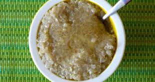 Banana Quinoa Rice Pudding Weelicious Recipe Food Recipes Quinoa Rice