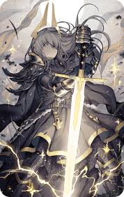 Black And White Warriors Anime Wiki Durandal Epic Seven Wiki For Beginners Character Art Character Sketches Anime Warrior