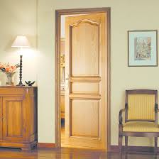Porte En Chene De Facture Traditionnelle Bloc Porte Chene Fitan Fils