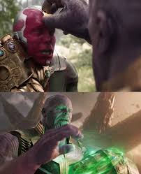 Joker brought thanos to hospital. Meme Generator Thanos Taking Infinity Stone From Visions Head Newfa Stuff