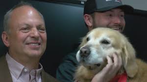 Made millions playing iron man. Dog Owner David Macneil Buys 6 Million Super Bowl Ad To Thank Veterinary School That Saved His Golden Retriever Scout S Life 6abc Philadelphia