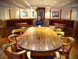 Recovered in 1982, she was put on display at the royal navy submarine museum, gosport. Meet The Crew Captain Marcus Seidl Statsraad Lehmkuhl