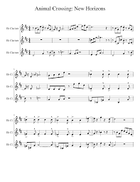 Animal crossing new horizons theme. Animal Crossing New Horizons Theme Sheet Music For Clarinet In B Flat Mixed Trio Download And Print In Pdf Or Midi Free Sheet Music For Animal Crossing New Horizons By Misc