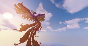 At sky kingdom, we're all about fun and bringing you the best server experience that we can. Sky Eden Minecraft On Twitter Amazing Phoenix Built By One Of Our Players If A Mythical Creature Could Be Added To Minecraft What Should It Be Minecraft Minecraftbuilds Minecraftcreations Servers Minecraftserver Minecraftonly Steampunk