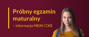 Testy to skuteczny sposób nauki tego, czego każdy uczeń próbna matura w 2021 roku będzie wyglądać zupełnie inaczej, niż to było w poprzednich latach. Od 3 Do 16 Marca Tzw Probne Egzaminy Maturalne Organizowane Przez Centralna Komisje Egzaminacyjna Ministerstwo Edukacji I Nauki Portal Gov Pl