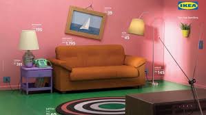 Ikea online green living room ideas you may believe it s somewhat dull to put on the dividers however relieving green is as quieting as it is solid and can offer a delicate expression in any living room. Ikea Recreates Living Rooms From The Simpsons Friends And Stranger Things Ctv News