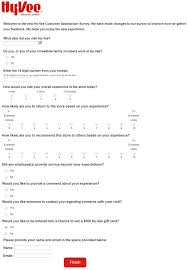 Check spelling or type a new query. Hy Vee Customer Experience Survey Win 500 Gift Card Sweepstakesbible