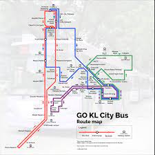 Switch route direction map view. Go Kl City Bus Route Map Malaysia