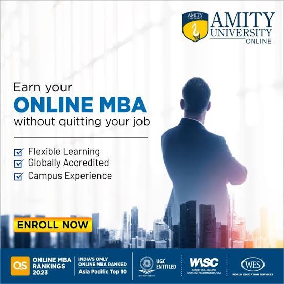 Amity University Online MBA 2026 – UGC Entitled product image