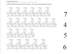 Primavara in gradini si livezi. Fise Matematica Dificultate Ridicata 5 7 Ani Cu Alex La Gradinita