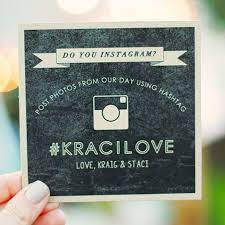 How To Create Your Wedding Hashtag Plus Ideas From Real Couples Wedding Hashtag Best Wedding Hashtags Wedding Hashtag Sign