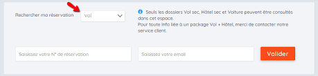Procédure express en ligne : Je Souhaite Recevoir Mon E Ticket Billet Electronique Misterfly B2c Fr