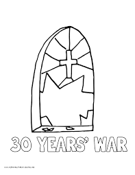 History Volume 3 History Coloring Pages Thirty Years War