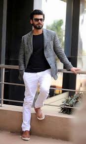 Pin By Kay Zee On Fawad Men Shirt Style Mens Party Wear Blazer Outfits Men