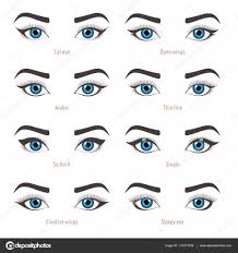 eye makeup types eyeliner shape
