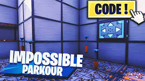 You can watch the video. Impossible Parkour Map In Fortnite Creative Code In Desription Lilmidgxt S Impossible Parkour Youtube