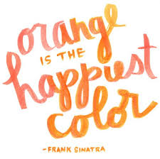 Orange Inspiration And Color Theory The English Room Words Happy Colors Wise Words