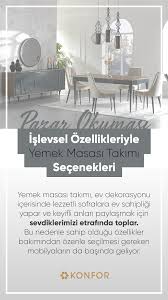 Islevsel Ozellikleriyle Yemek Masasi Takimi Secenekleri 2020 Yemek Masasi Yemek Ev Dekorasyonu