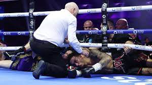 Ben Whittaker v Liam Cameron fight ends in draw after boxers fall over  ropes - BBC Sport