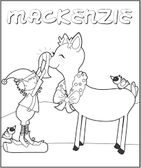 Professional custom usa made coloring books. Free Coloring Pages For Girls Personalized From Frecklebox Frecklebox