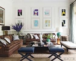 Elle Decor Brown Sofa Living Room Home Living Room Couch Decor