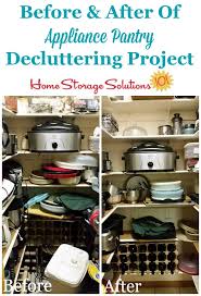 If you have a small kitchen, you will need to take a look at what you have in the kitchen. How To Declutter Small Appliances
