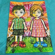 Crayon apabila digunakan akan membuat tangan kotor, lebih cepat habis ketika digunakan. Cara Mewarnai Gambar Rumah Dengan Crayon
