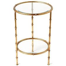 Petite Bamboo Round Side Table Side Table Round Side Table Bamboo Table