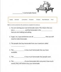 Interactive Lemonade Stand Economics For Kids Economics For Kids Teaching Economics Economics Lessons