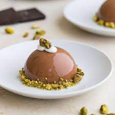 Chocolate Pistachio Dome Recipe Fancy Desserts Zumbo Desserts Baking Recipes