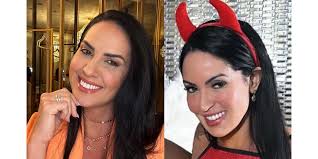 Foto: Graciele Lacerda e Elisa Sanches: parecidas?