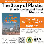 The Story of Plastic: Film Screening & Panel Discussion