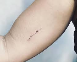 This is one of the highly preferred single line tattoo as on the. These Dainty One Line Tattoos Are Currently Trending Hellogiggles