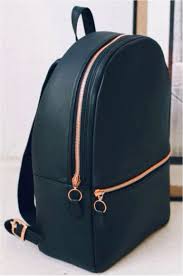 Black And Rose Gold Nike Backpack Black Backpack With Rose Gold Zipper Black Backpack Gold Zipper Backpacks