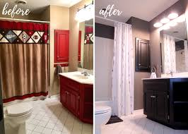 These towels have a vintage, worn feel. Industrial Boys Bathroom Makeover Magic Brush