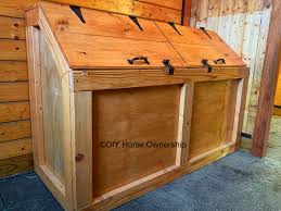 A night stand for your home has a significant role especially in the bedroom. Diy Feed Bin A Step By Step Guide To Making Your Own Wooden Horse Feed Bin Diy Horse Ownership