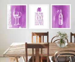 17 enchanting purple kitchen wall dcor