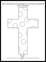 Cross coloring pages to print out. Beautiful Free Printable Cross Coloring Pages The Art Kit