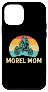 Amazon.com: iPhone 12 mini Cool Morel Mushroom For Mom Mother Hunting  Foraging Hunters Case : Cell Phones & Accessories