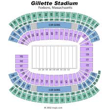 Breakdown Of The Gillette Stadium Seating Chart New