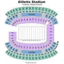 Breakdown Of The Gillette Stadium Seating Chart New