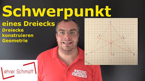 Gib eine gleichung des umkreises an. Schwerpunkt Eines Dreiecks Konstruieren Seitenhalbierende Geometrie Mathematik Lehrerschmidt Youtube