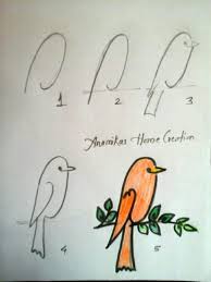 Pin By Michelle Glockner On Malen In 2020 Bird Drawings Doodle Art For Beginners Drawings