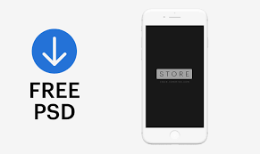 Frontal Iphone Clay Mockup Free Psd Mockup Free Psd Download Iphone Mockup Free Mockup Free Psd