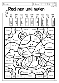 13 (kreuzung höhenberg) 41539 dormagen. Freebie Rechnen Und Malen Mit Hundertern Im 1000er Raum Rechnen An Die Tafel Schreiben Malen