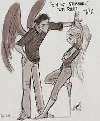 Pin Ot Polzovatelya Helene Fert Na Doske Lit Maximum Ride Eskizy Personazhej Milye Risunki Risunki Parochek