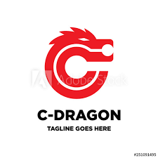 Letter C Initial And Dragon Logo Icon Vector Template Buy This Stock Vector And Explore Similar Vectors At Adobe Stock Adobe Sto Logos Logo Icons Lettering